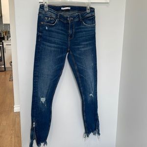 Zara Trafaluc denim wear jeans